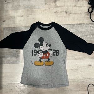 Mickey 1928 3/4 sleeve shirt